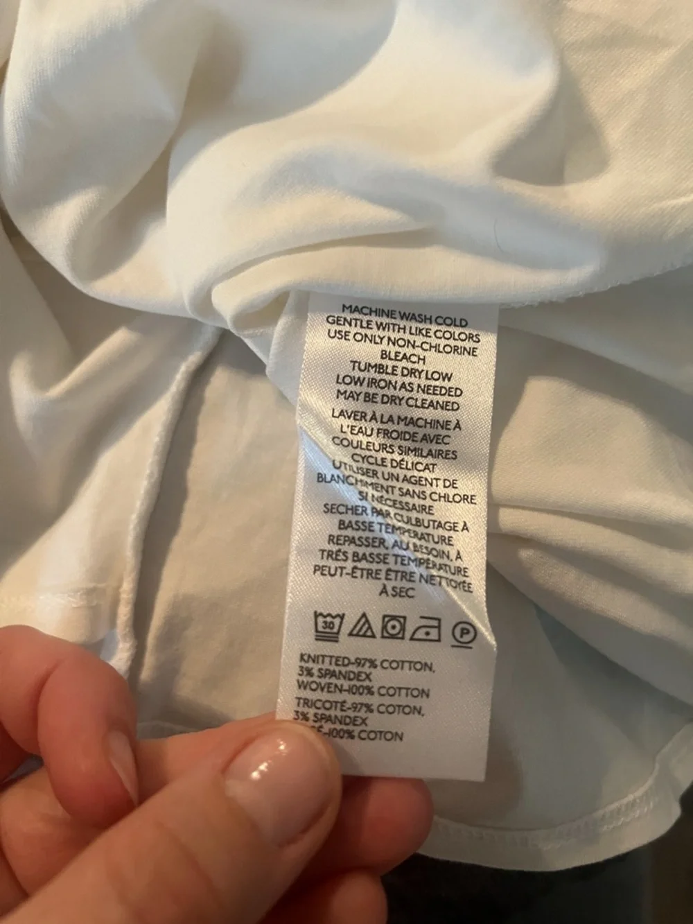 By Anthropologie White Puff-Sleeve Wrap Blouse Size Small